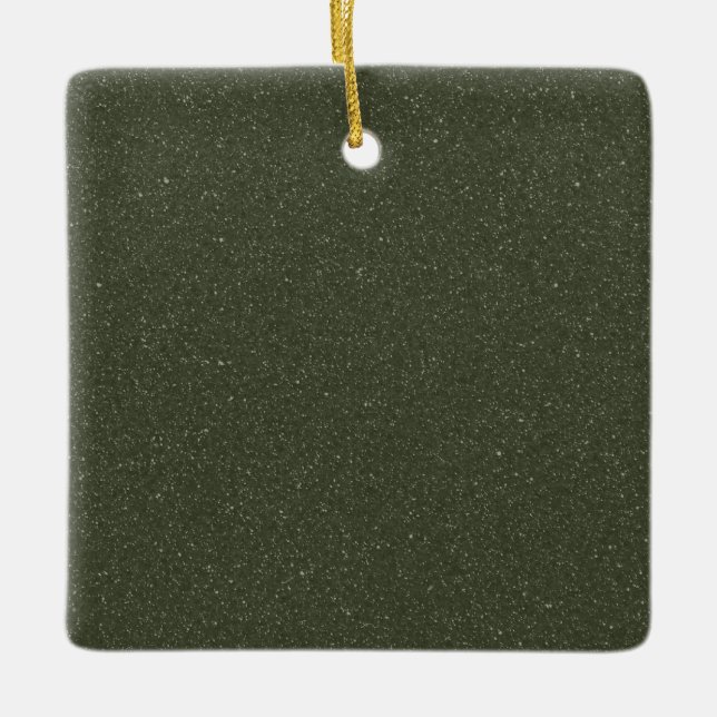 Ornamento texturado Moss Green (Anverso)