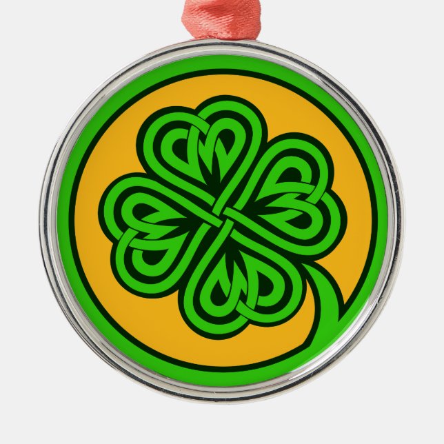 Ornamento tribal de Shamrock (Frente)