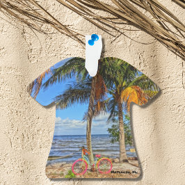 Ornamento tropical de la Isla Pino de Matlacha Flo