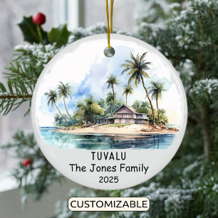 Ornamento Tuvalu personalizado, Oceanía