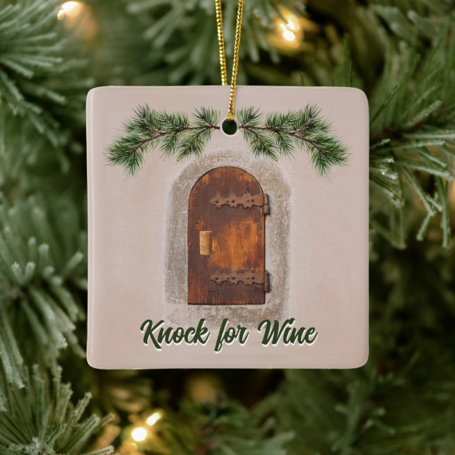 Ornamento - Ventana de vino (Árbol)