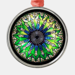 Ornamento verde de Tiffany