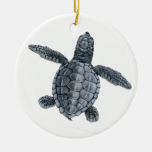 Ornamento verde oliva del Hatchling de la tortuga