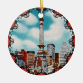 Ornamento victoriano del círculo del monumento