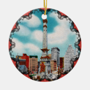 Ornamento victoriano del círculo del monumento