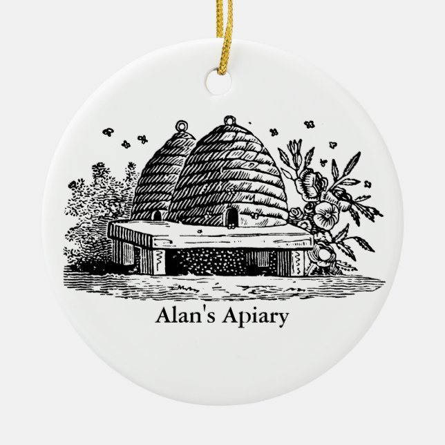 Ornamento vintage Bewick Beehive (Frente)