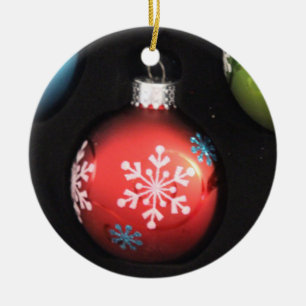 Ornamento vintage de bombilla navideña