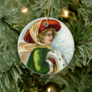 Ornamento Vintage Merry Christmas