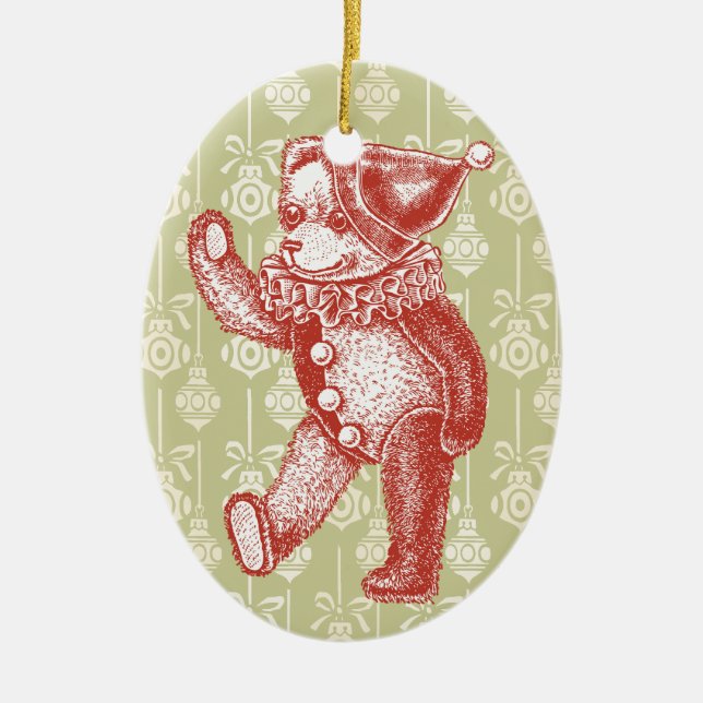 Ornamento vintage Teddy Bear (Frente)