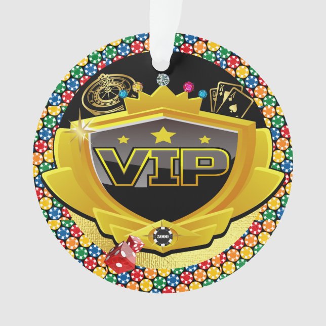 Ornamento VIP de CASINO (Anverso)