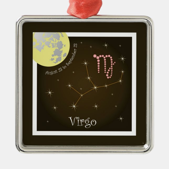 Ornamento Virgo del 23 de agosto al 23 de septiemb (Frente)