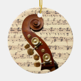 Ornamento - voluta con partitura