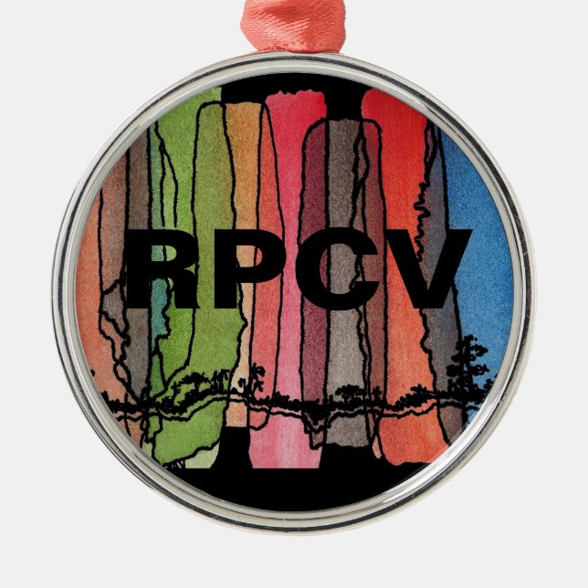 ornamento vuelto del cuerpo de paz (Frente)