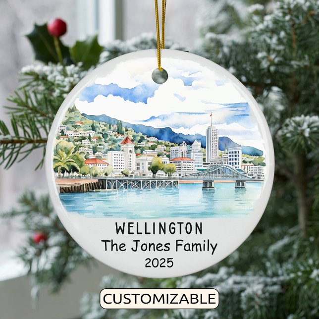 Ornamento Wellington personalizado de Nueva Zeland (Subido por el creador)