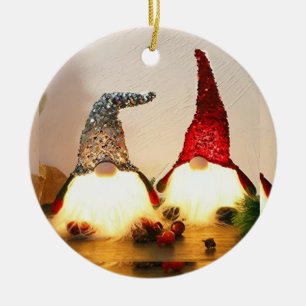 ORNAMENTO Y REGALO DE "GNOMAS FESTIVOS"