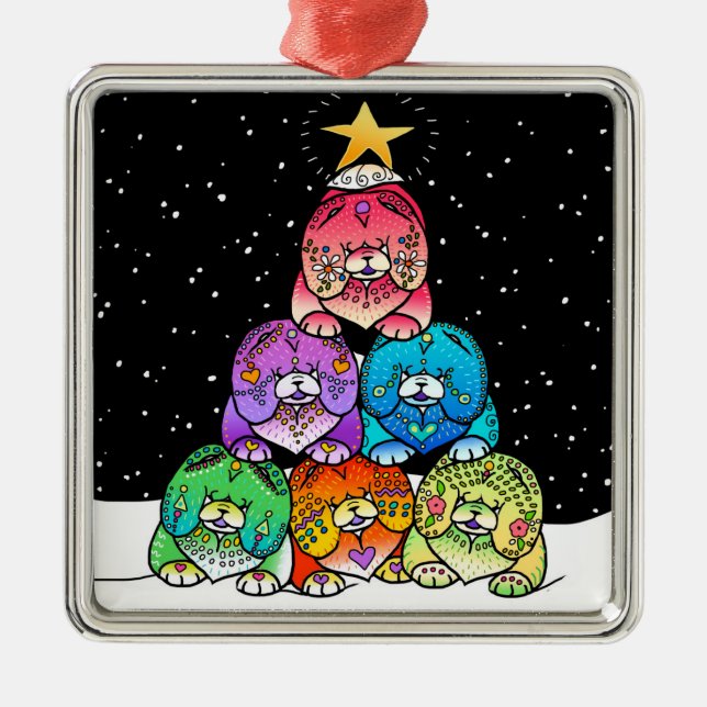 ORNAMENTO YAPPY DE CHOWLIDAYS 2016 (Frente)