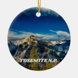 Ornamento Yosemite Escenario de Navidad
