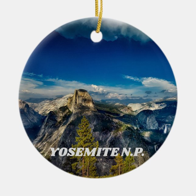 Ornamento Yosemite Escenario de Navidad (Frente)