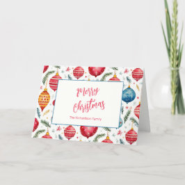 Ornamentos caprichosos de Navidad vintage