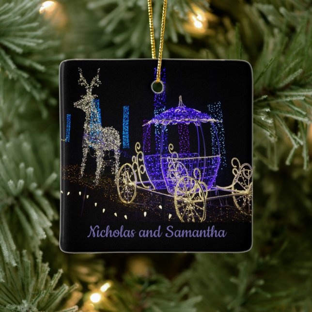 Ornamentos cariñosos Su nombre Caballo de Cerveza (Árbol)