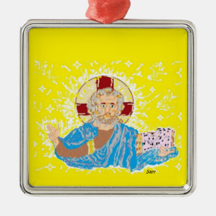 Ornamentos cerámicos Señor Jesucristo