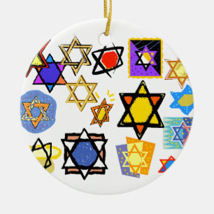 ORNAMENTOS CHANUKKA - ESTRELLAS JUDÍAS - MOGEN DAV