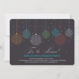 Ornamentos coloridos - Invitaciones para fiestas d