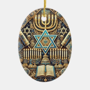Ornamentos conmemorativos judíos