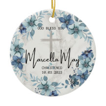 Ornamentos cristianos personalizados