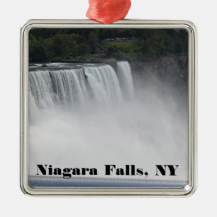 Ornamentos Cuadrados Premium de las Cataratas del 