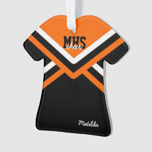 Ornamentos de acrílico uniformes de la animadora