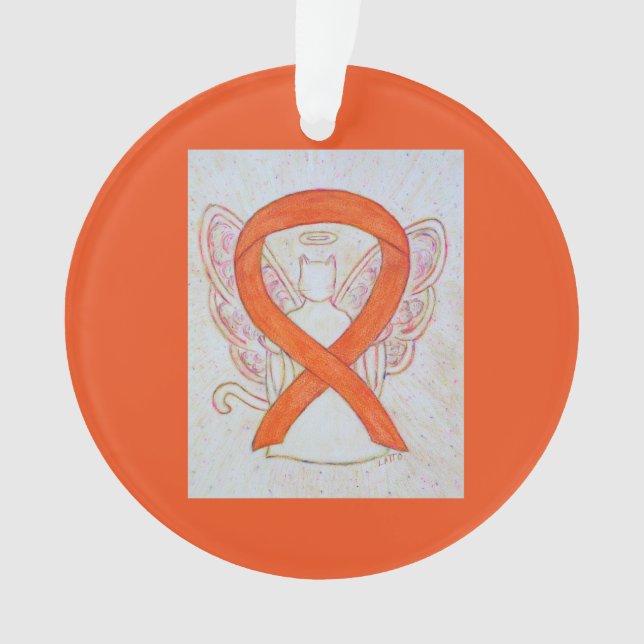 Ornamentos de ángel de la cinta de la toma de conc (Anverso)