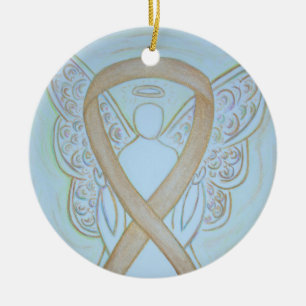 Ornamentos de ángel de la cinta de la toma de conc