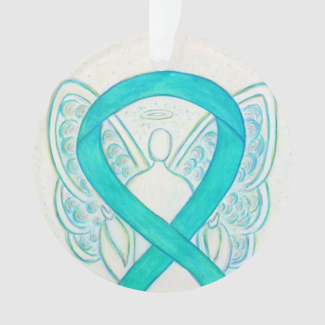 Ornamentos de ángel de la cinta de la toma de conc (Anverso)