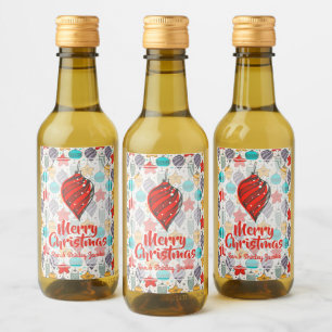 Ornamentos de árbol de navidad de vacaciones vinta