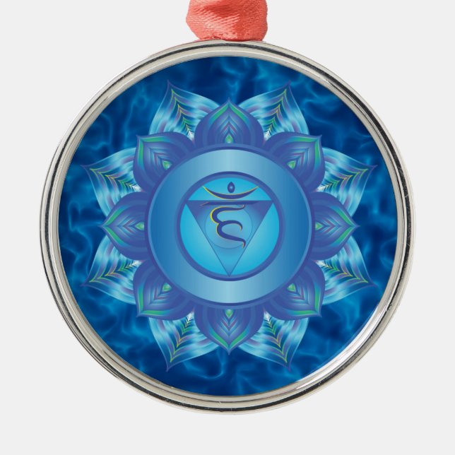 Ornamentos de Chakra de la garganta (Frente)