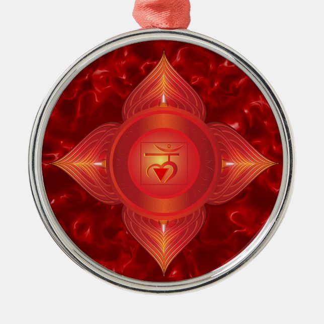 Ornamentos de Chakra de la raíz (Frente)
