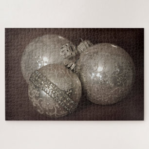 Ornamentos de época Rompecabezas de grandes Navida