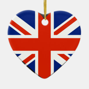 Ornamentos de la bandera del Reino Unido