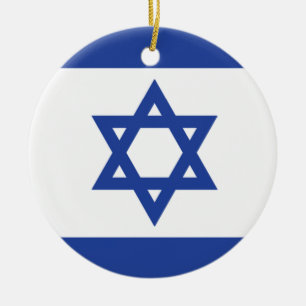 Ornamentos de la bandera israelí
