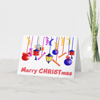 Ornamentos de las Felices Navidad