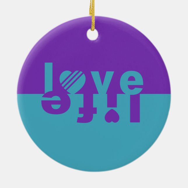 Ornamentos de LOVE LIFE (Atrás)