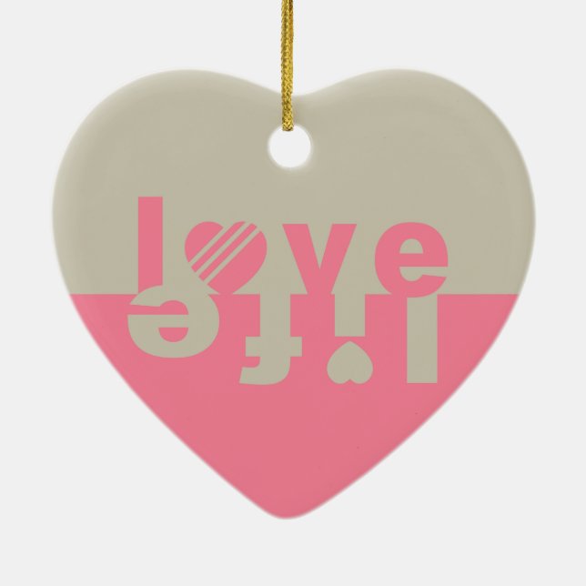 Ornamentos de LOVE LIFE (Atrás)