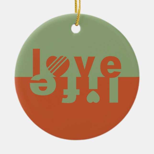 Ornamentos de LOVE LIFE (Frente)
