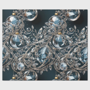 Ornamentos De Lujo Crystal Papel De Envoltura