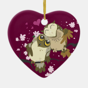 Ornamentos de Luv Birds~owl