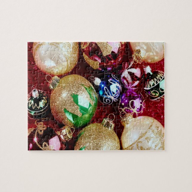 Ornamentos de muchos colores - Puzzle (Horizontal)