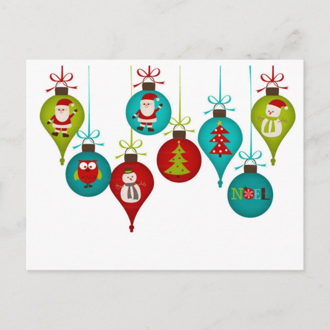 Ornamentos de Navidad (Anverso)