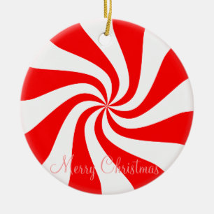 Ornamentos de Navidad al aire libre - Vela Roja Y