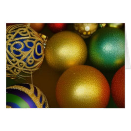 Ornamentos de Navidad Braid de oro azul